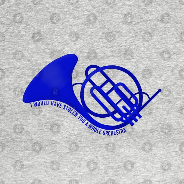 Blue French Horn - HIMYM by ilustraelleg